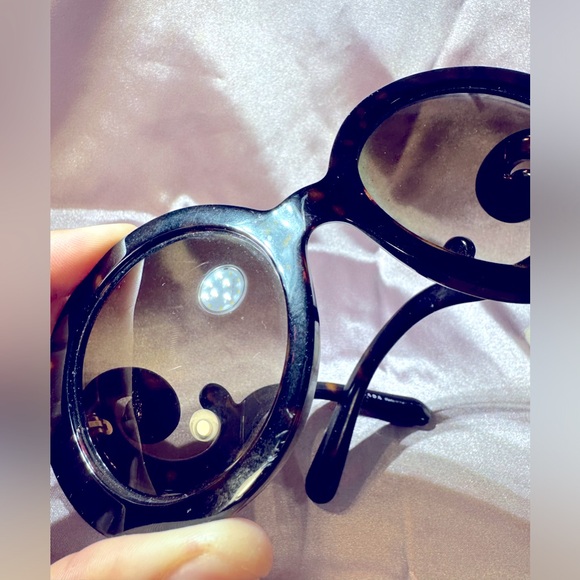 PRADA Minimal Baroque Sunglasses Brown - Picture 11 of 17